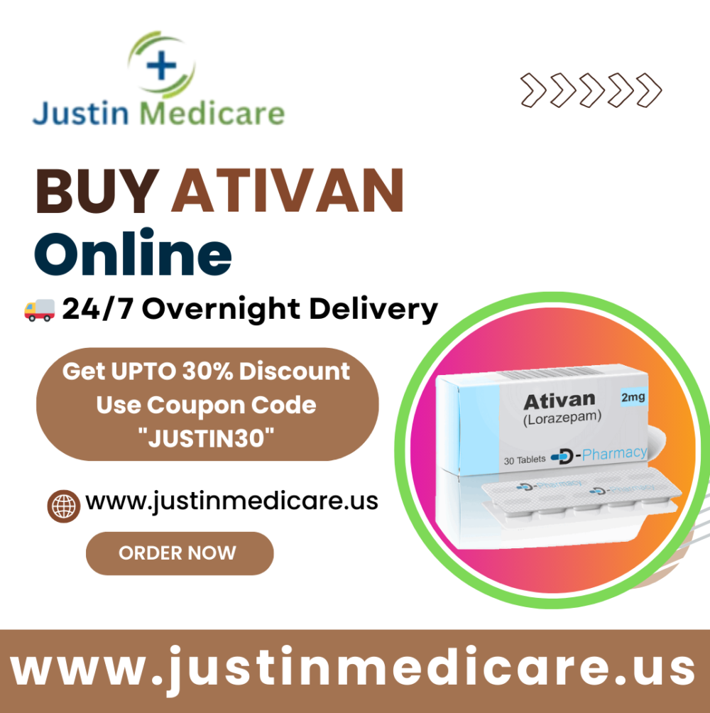 Order 1mg Ativan with overnight shipping for fast anxiety relief